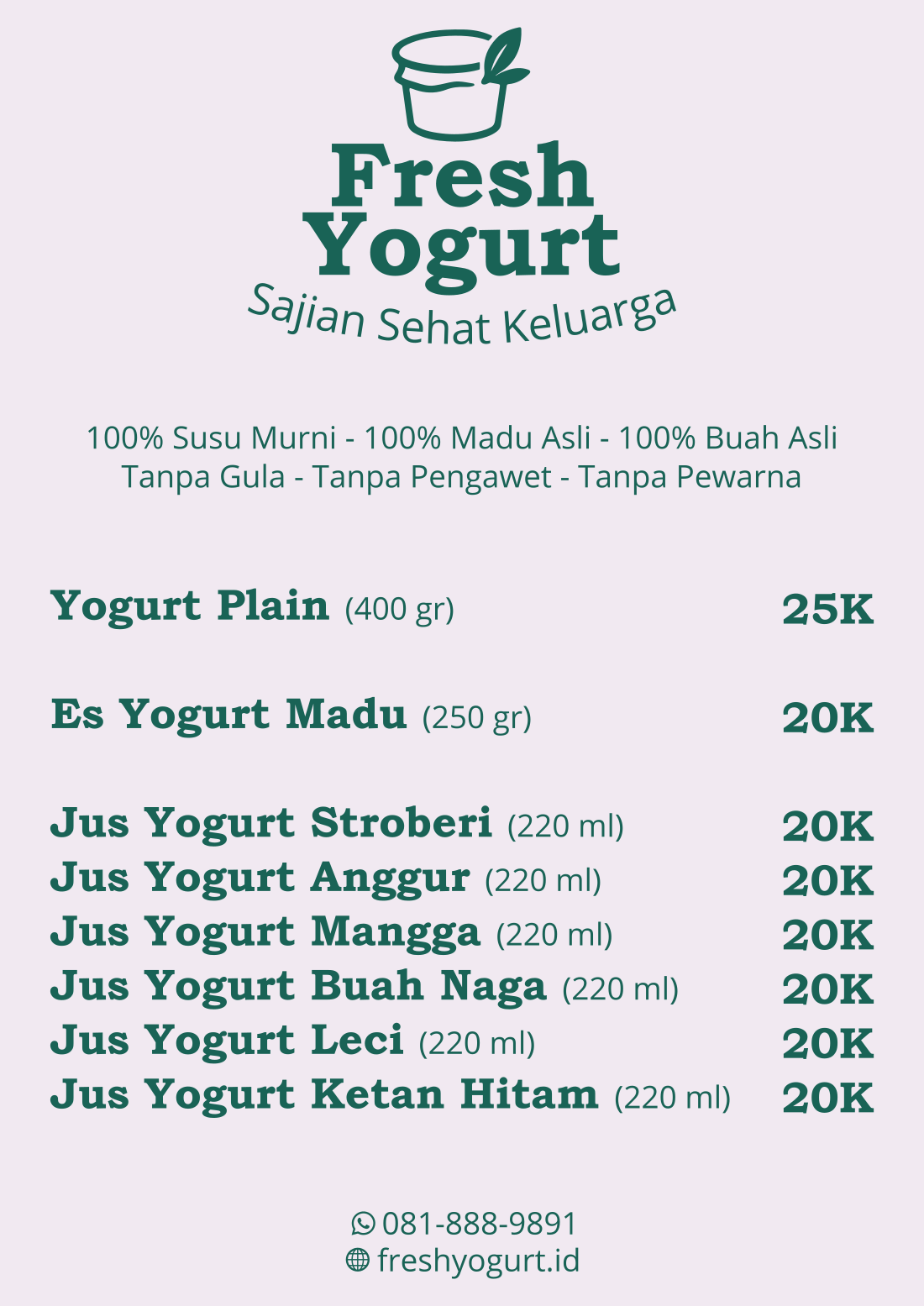 DAFTAR MENU REV 2